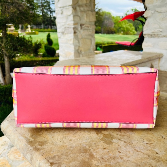 Coach NWT Plaid Gallery tote handbag&wallet - Picture 6 of 15